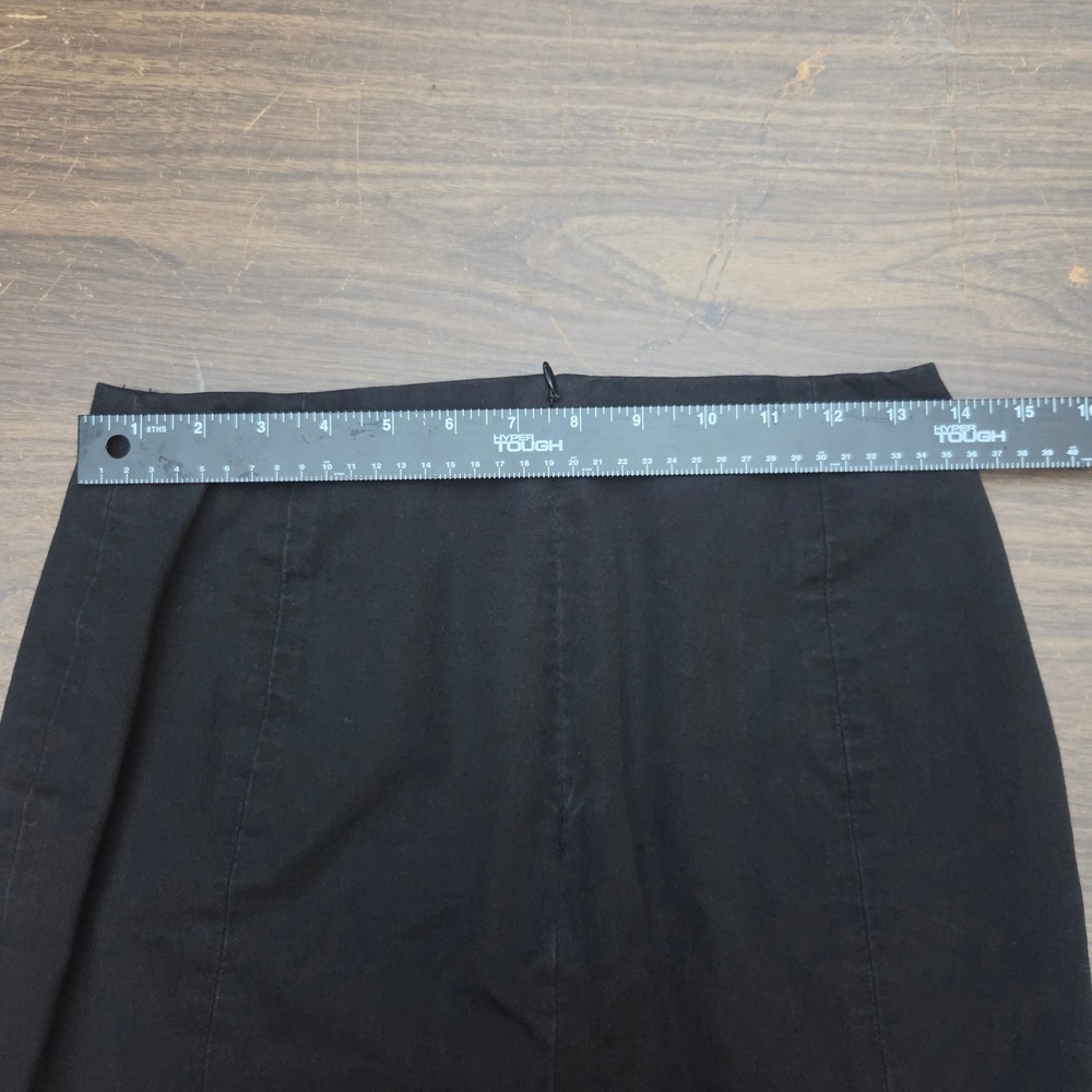 Banana Republic Pencil Skirt Womens 2 Black Excellent Solid Mini - Picture 5 of 6